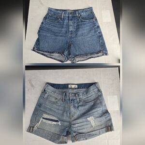 Madewell Denim Shorts Bundle (2) 25W